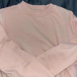 Aritzia Cozy Fleece Shrunken Sweatshirt
